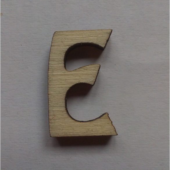 Fa betűk 1,5-2 cm E