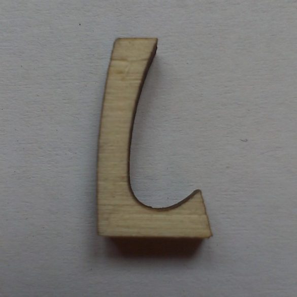 Fa betűk 1,5-2 cm L