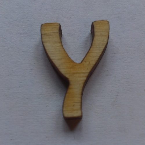 Fa betűk 1,5-2 cm Y