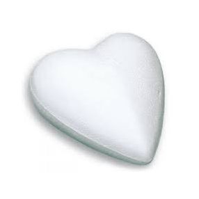 Hungarocell szív - kb. 7 cm