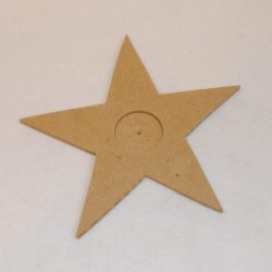 Csillag alakú mécsestartó kb. 190*6 mm  17820