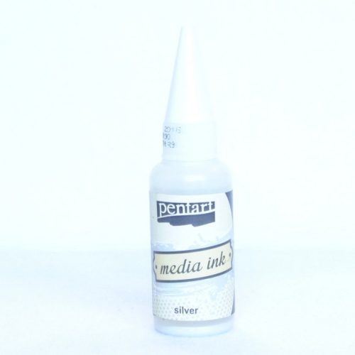 Média tinta 20 ml - ezüst