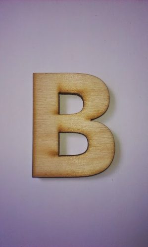 Fa betűk 4,5-5 cm B