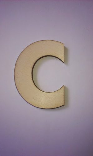 Fa betűk 4,5-5 cm C
