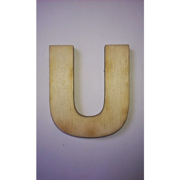 Fa betűk 4,5-5 cm U