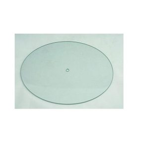 Üveg óralap - ovális kb. 27*22 cm