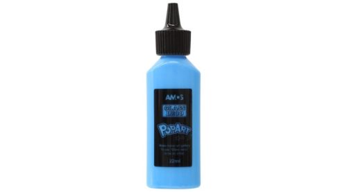 Amos üvegmatrica festék 22 ml - kék telt szín