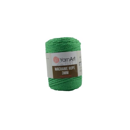 Macrame Rope 3 mm - 759 zöld