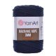 Macrame rope 3 mm - 784 sötétkék