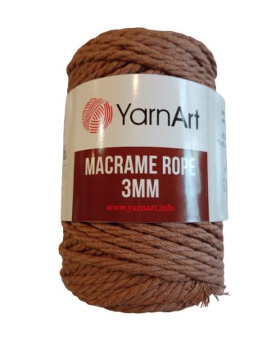 Macrame rope 3 mm - 788 barna
