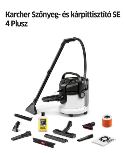 Kärcher Szőnyeg- és kárpittisztító gép