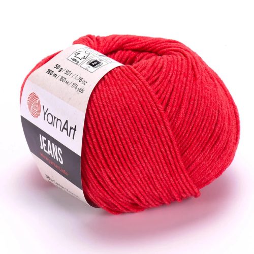 YarnArt Jeans fonal - 26 korall piros