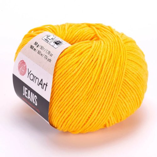 YarnArt Jeans fonal - 35 napsárga