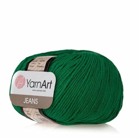 YarnArt Jeans fonal - 52 zöld