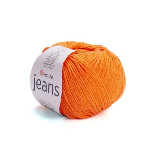 YarnArt Jeans fonal - 77 neon narancs