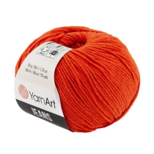 YarnArt Jeans fonal - 85 sárgarépa narancs