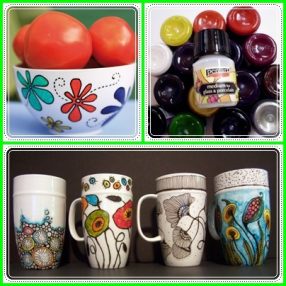 Vízbázisú porcelánfesték